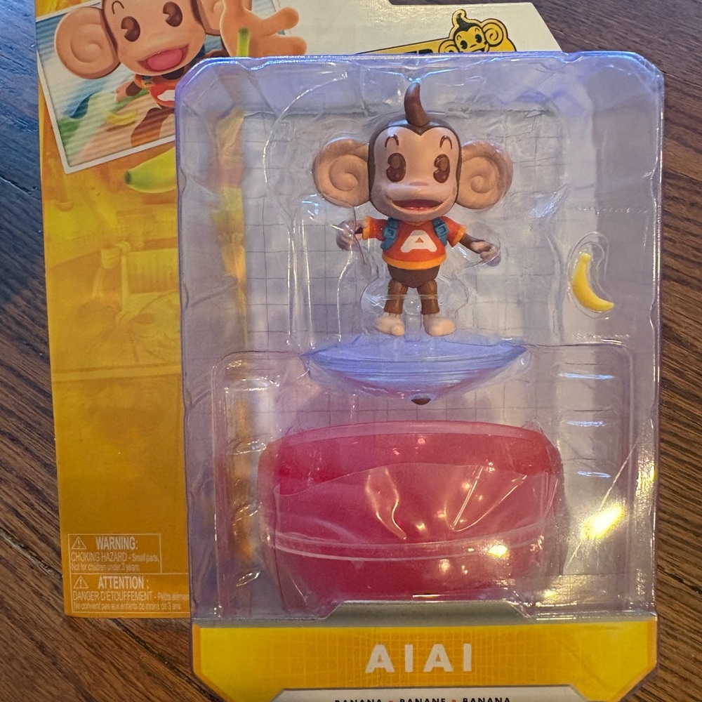Super Monkey Ball AiAi Action Figure Sealed 2023 New In Box